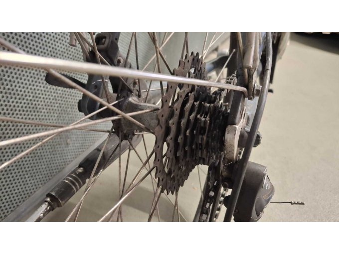 1 herenfiets - crossfiets, Stevens xCross, blauwgrijs, 24 versnellingen, 28", RH55 – foto 5 – kavel bij Zoll-Auktion, Frankfurt am Main