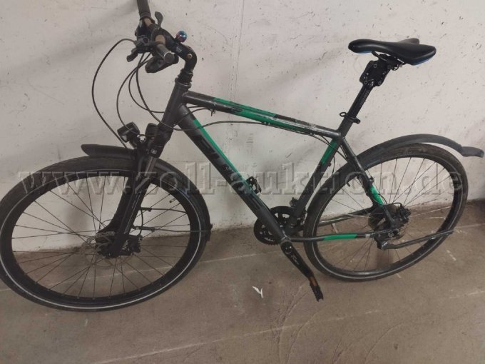 Fahrrad seitlich