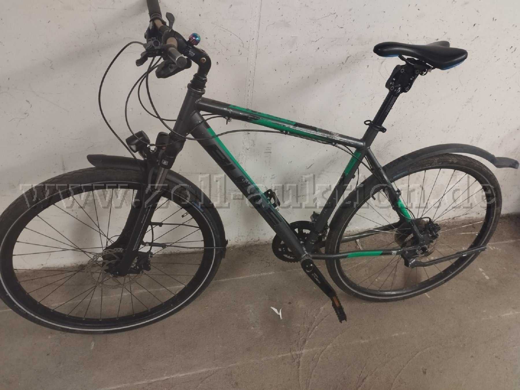 Fahrrad seitlich