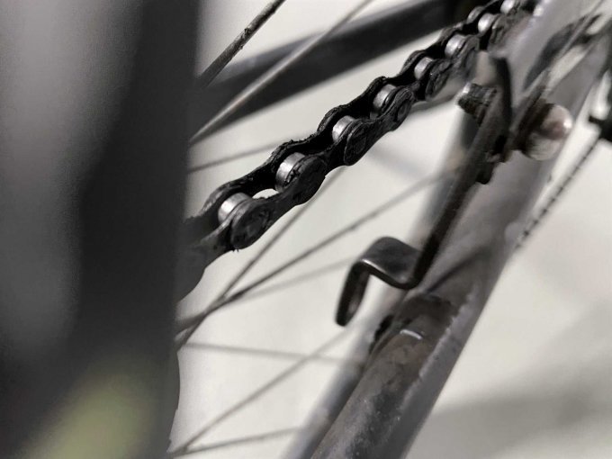 Kettenschutz nicht befestigt