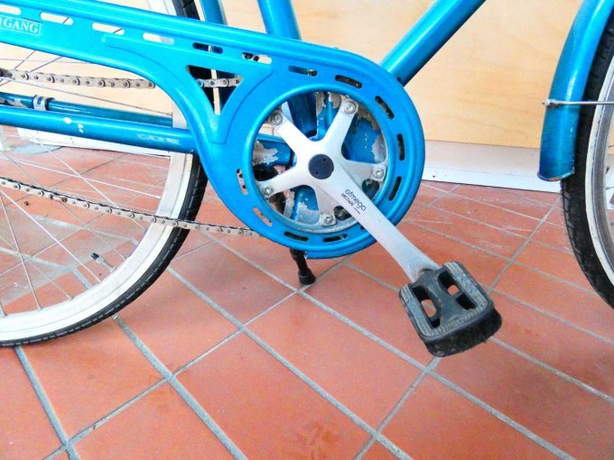 Kettler Paramount_ Tretlager und Pedalkurbel