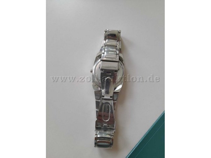Rückseitenansicht der Uhr