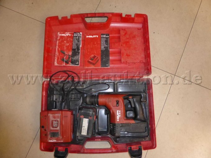 Borhammer, Koffer, Ladegerät, Akku