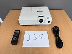 Hitachi CP-EX250N
mit Stromkabel und Fernbedienung