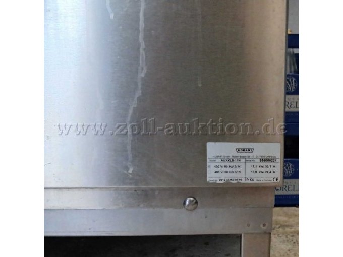 Typenschilde Haubenspülmaschine