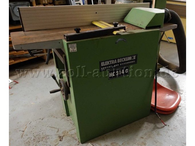 1 Hobelmaschine Elektra Beckum HC 314 G – foto 3 – kavel bij Zoll-Auktion, Kühbach