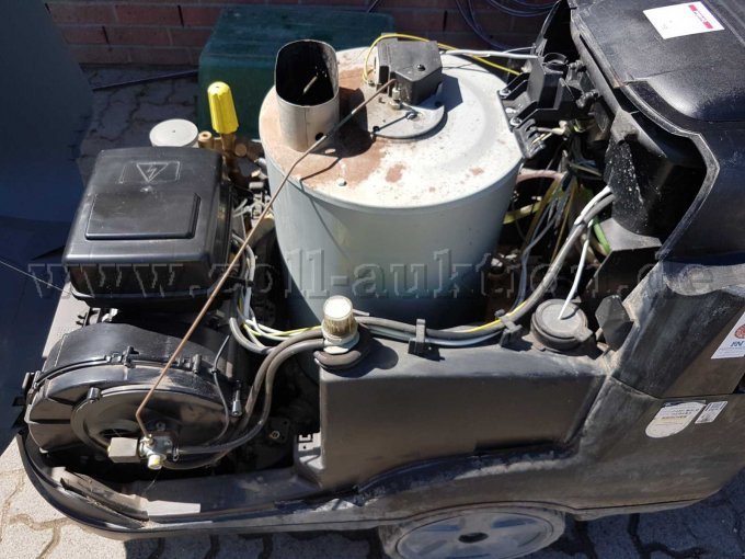 Ansicht Motor links