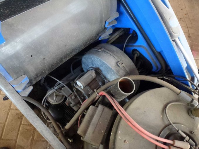 Teilansicht Motor/Antrieb