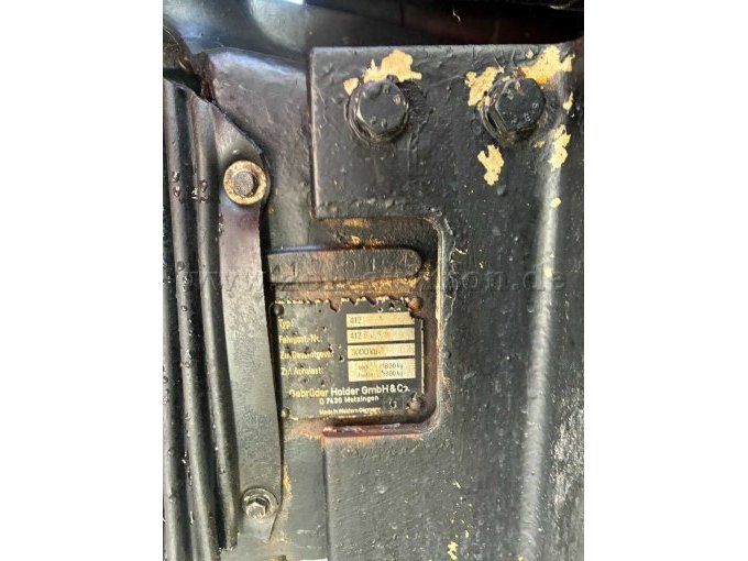 Typenschild Holder