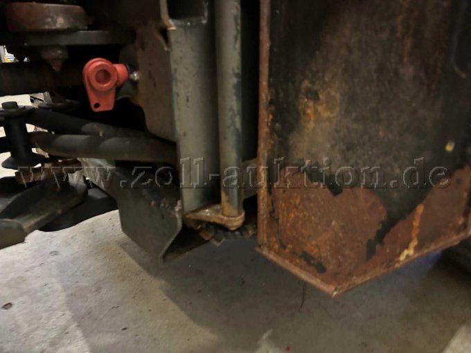 Kraftstofftank starke Korrosion