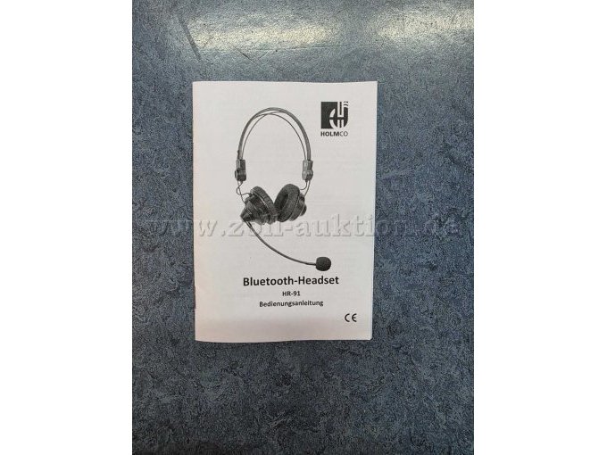 Bedienungsanleitung Headset