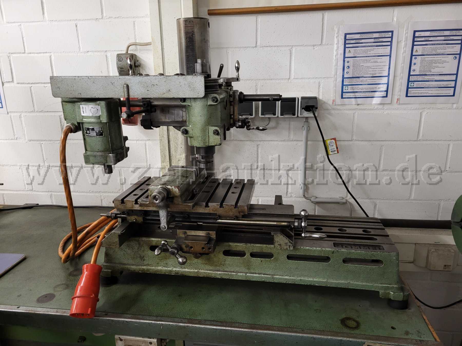 Hommel UWG2 Dreh-und Fräsbank