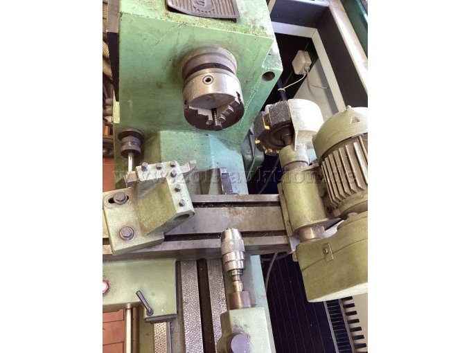 Hoster 701 Bremstrommel-Drehmaschine Zanrosso TU 250x700 Junior - Ansicht Innen, Draufsicht