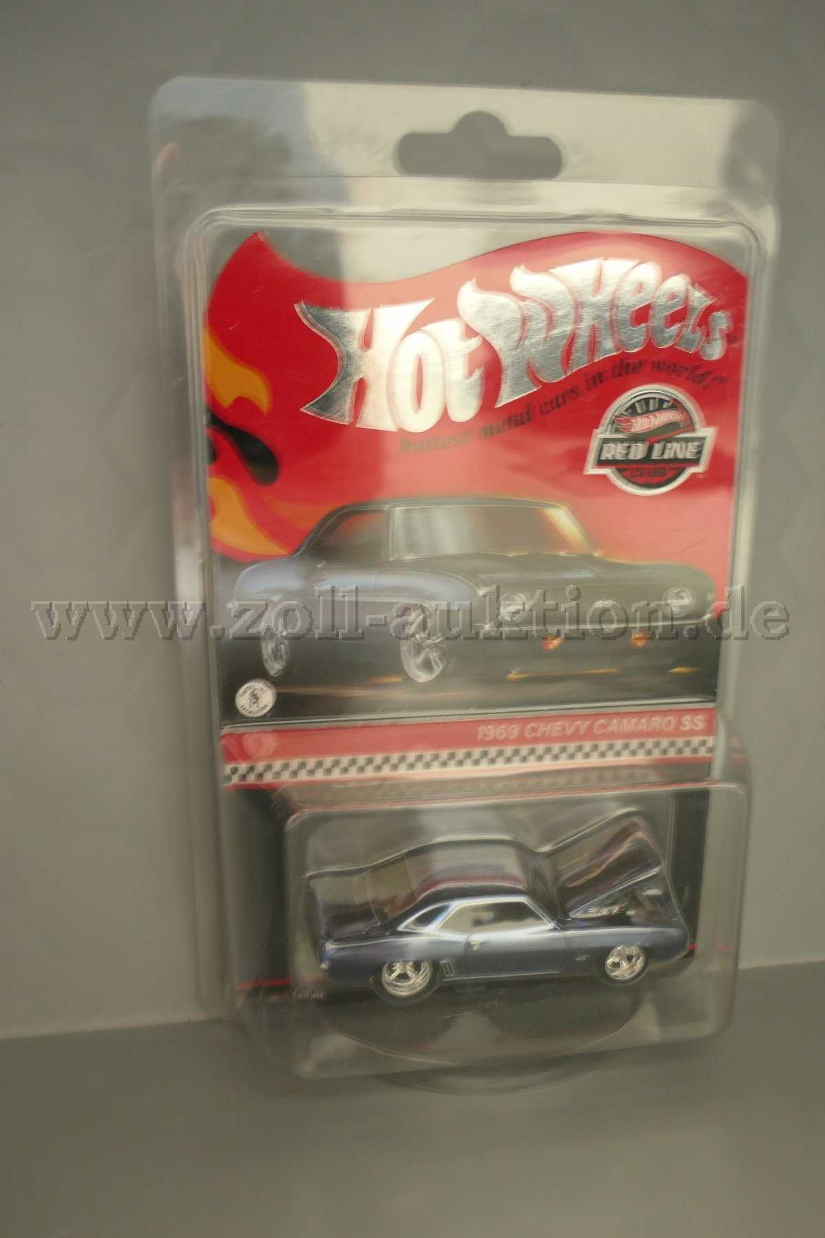 1 Hot Wheels model car 1969 Chevy Camaro SS RLC, 1:64