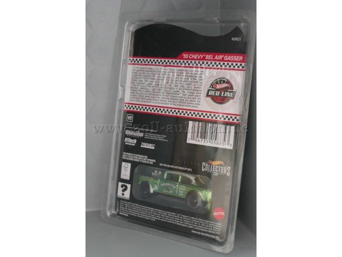 1 Hot Wheels-modelauto '55 Chevy Bel Air Gasser 2022 RLC, 1:64 – foto 3 – kavel bij Zoll-Auktion, Halle (Saale)