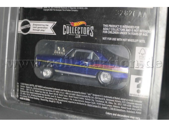 1 Hot Wheels-modelauto '66 Super Nova RLC, schaal 1:64 – foto 4 – kavel bij Zoll-Auktion, Halle (Saale)