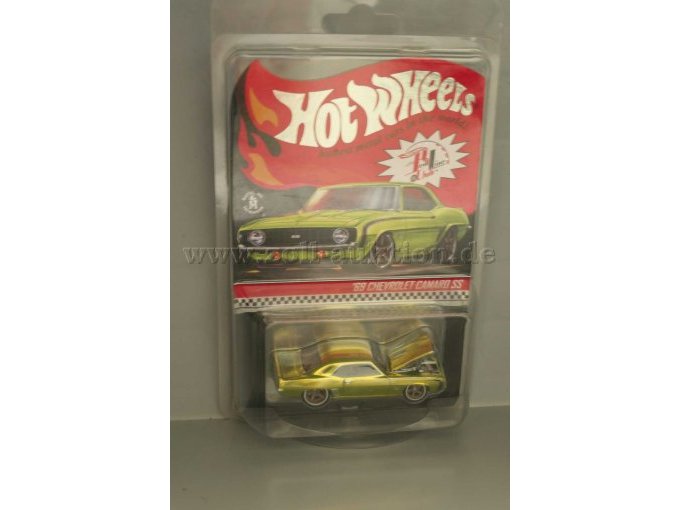 1 Hot Wheels-modelauto: Chevrolet Camaro SS uit 1969, 2021 RLC, schaal 1:64 – kavel bij Zoll-Auktion, Halle (Saale)