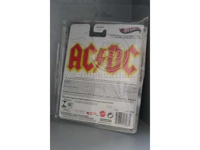 1 Hot Wheels-modelauto Convoy Custom AC/DC, 1:64 – foto 3 – kavel bij Zoll-Auktion, Halle (Saale)