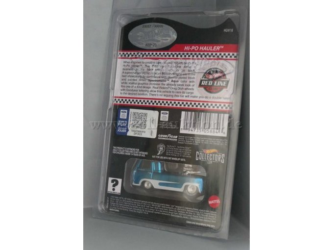 1 Hot Wheels-modelauto Hi-Po Hauler 2022 RLC, 1:64 – foto 3 – kavel bij Zoll-Auktion, Halle (Saale)