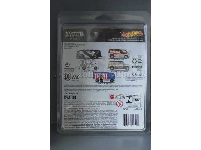 1 Hot Wheels-modelauto Hiway Hauler LED Zeppelin, schaal 1:64 – foto 3 – kavel bij Zoll-Auktion, Halle (Saale)
