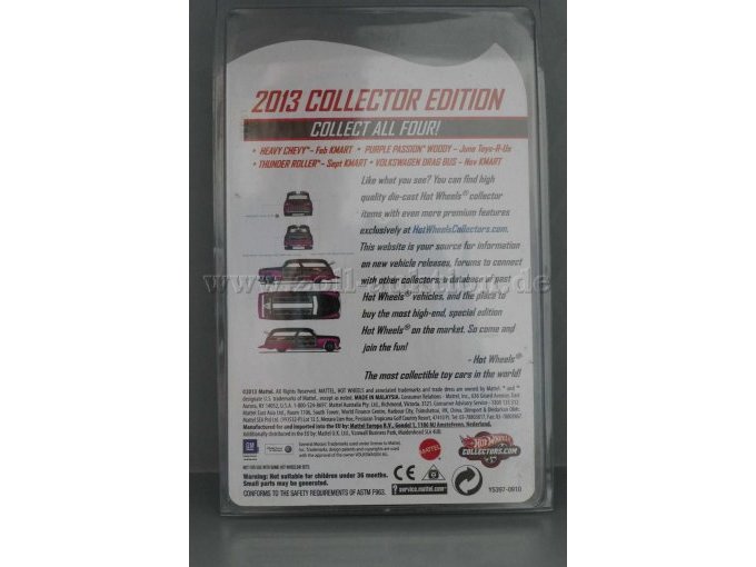 1 Hot Wheels-modelauto Purple Passion Woody 2013 RLC Collector Edition, 1:64 – foto 3 – kavel bij Zoll-Auktion, Halle (Saale)