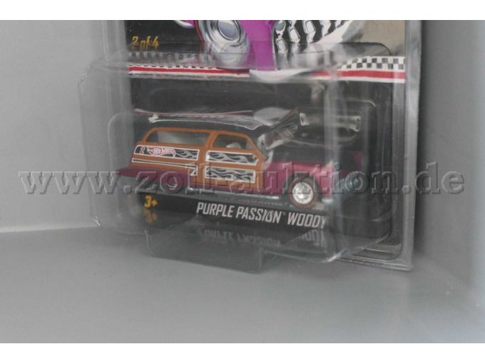 1 Hot Wheels-modelauto Purple Passion Woody 2013 RLC Collector Edition, 1:64 – foto 2 – kavel bij Zoll-Auktion, Halle (Saale)