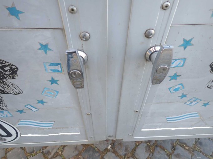 Drehgriffe an den Türen