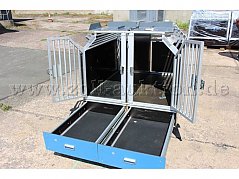 Frontansicht Hundebox