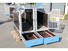 Frontansicht Hundebox Offen