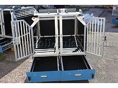 Frontansicht Hundebox