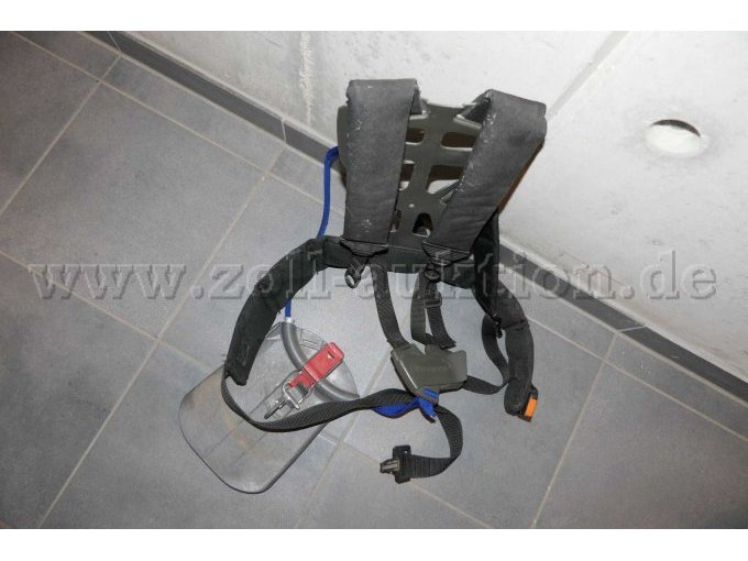 Detailaufnahme Tragegurt von oben