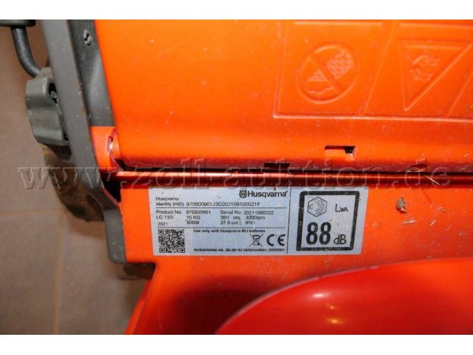 Detailaufnahme Typenschild