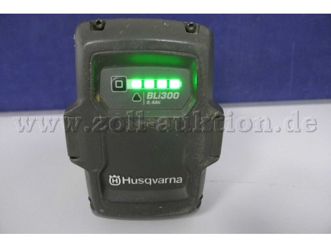 Detailaufnahme Akku von vorne