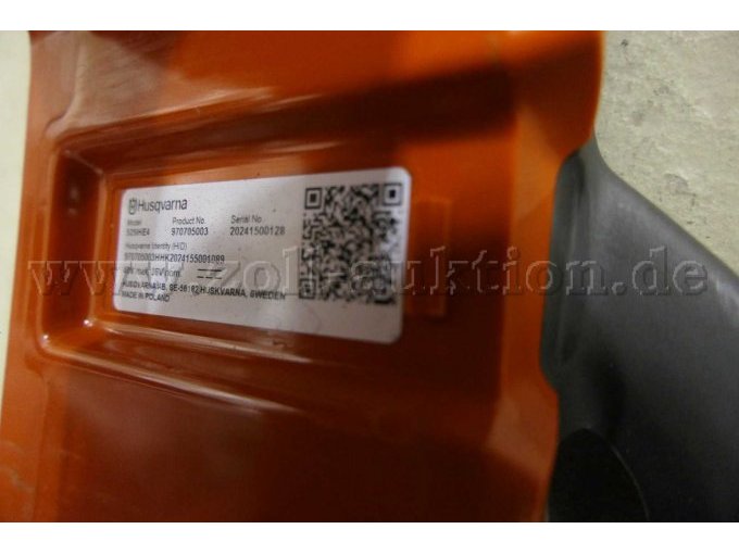 Detailaufnahme Typenschild