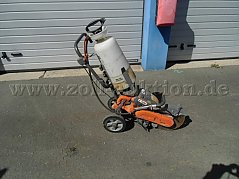 Trennschleifer rechte Seite