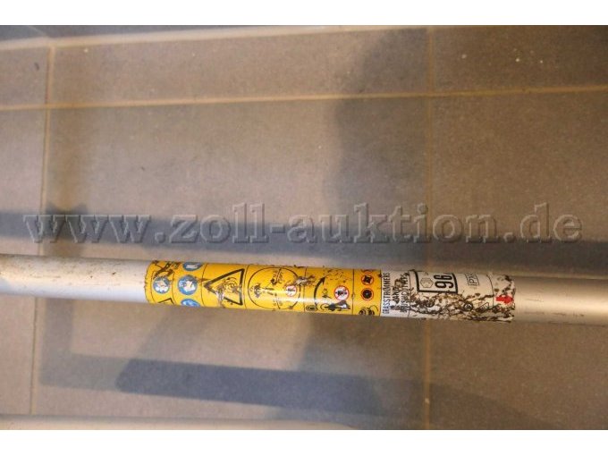 Detailaufnahme Hinweisaufkleber