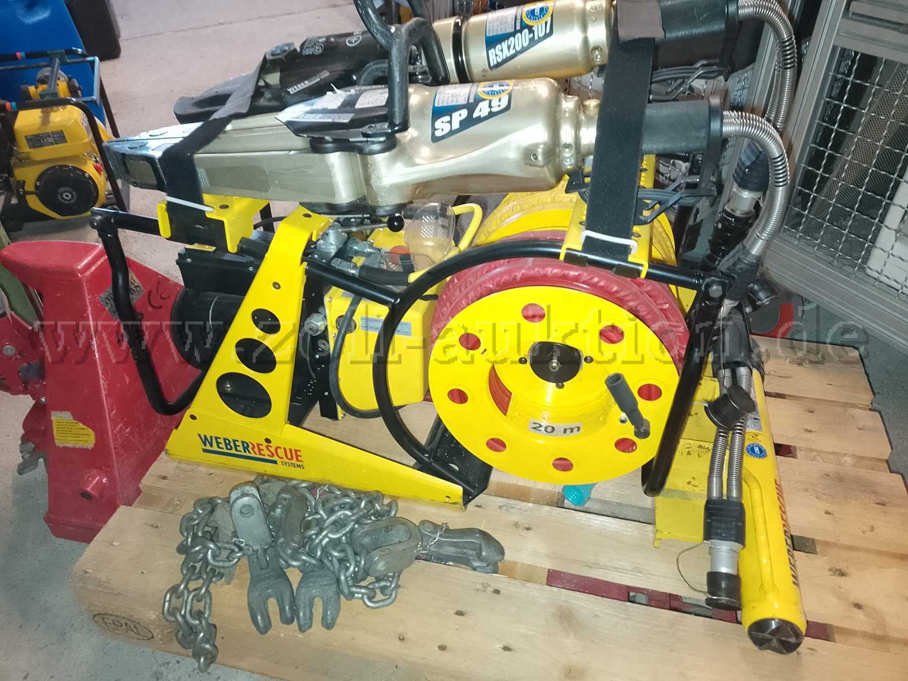 Seitenansicht rechts mit Zugketten