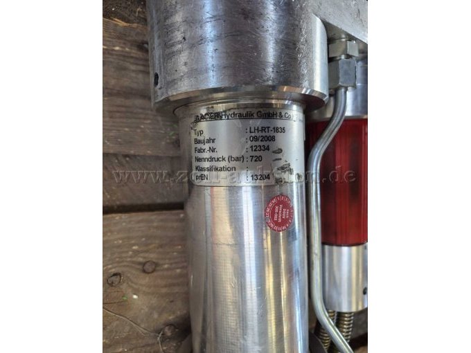 Typenschild Rettungszylinder