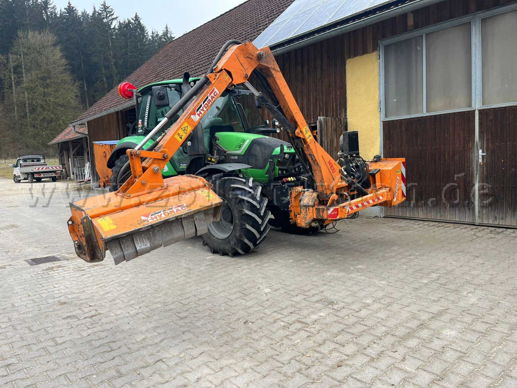 Böschungsmäher Ansicht seitlich