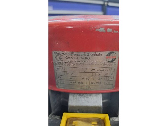 Typenschild
Elektromotor
