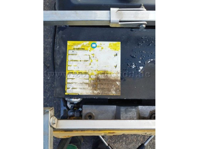 Typenschild Motor nicht lesbar