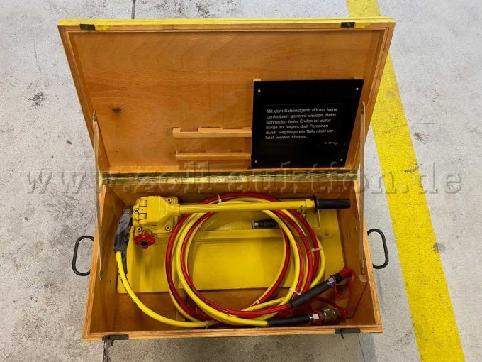 hydraulische Handpumpe zum Rettungssatz