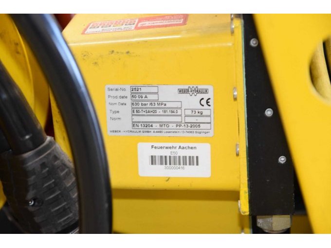1 Hydraulikaggregat von Weber Typ 50-T+ SAH 20 Defekt – foto 2 – kavel bij Zoll-Auktion, Aachen