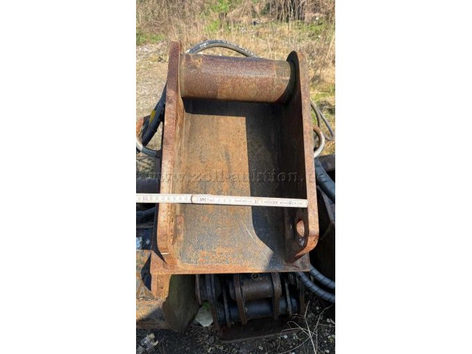 Ansicht Aufnahme Grabenräumlöffel