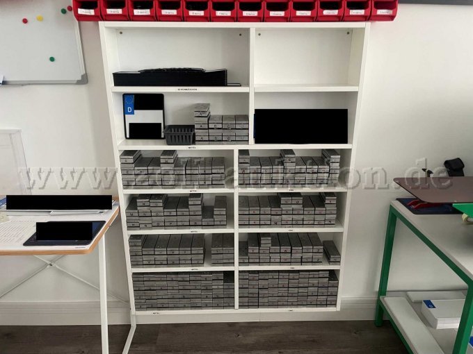 Buchstaben, Zahlen und Klotzwerkzeug aus Metall für Prägemaschine Silent S 50