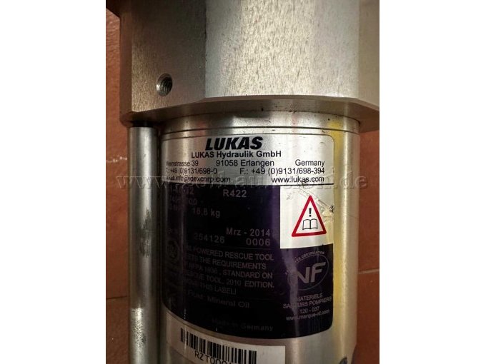 1 hydraulische reddingsset van LUKAS / WEBER RESCUE met toebehoren – foto 13 – kavel bij Zoll-Auktion, Husby