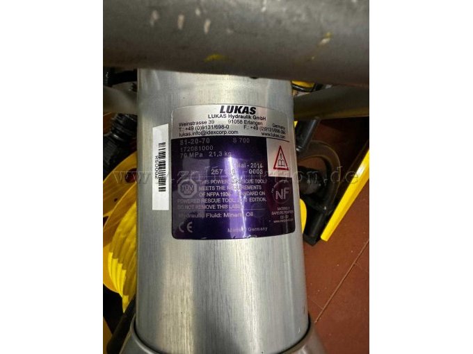1 hydraulische reddingsset van LUKAS / WEBER RESCUE met toebehoren – foto 5 – kavel bij Zoll-Auktion, Husby