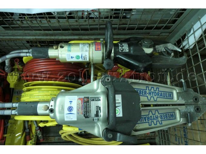 Hydraulischer Rettungssatz Draufsicht