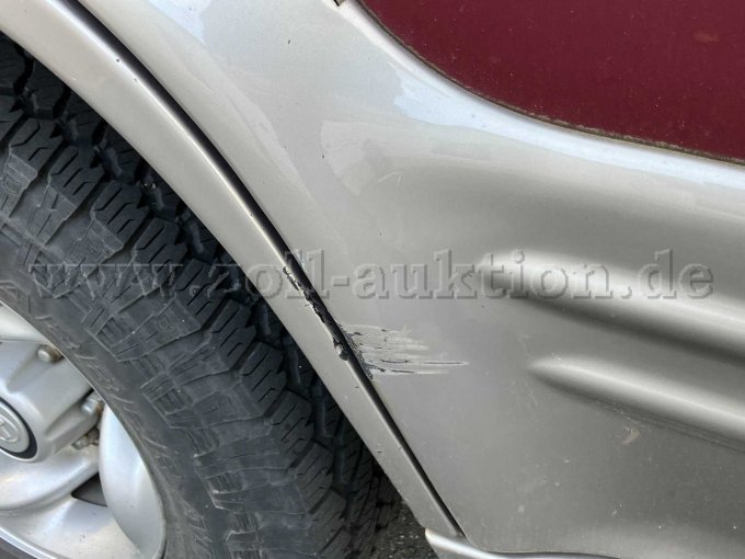 Kratzer Beifahrerseite hinten