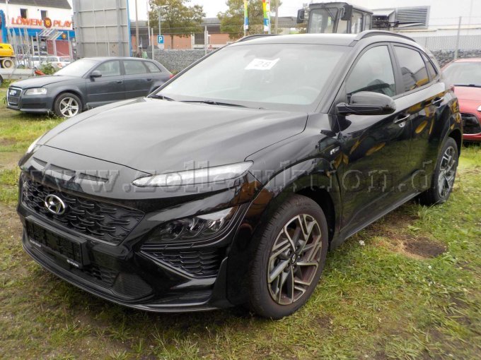 Front- und Seitenansicht Hyundai